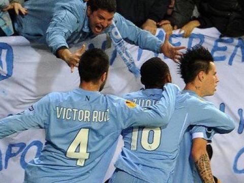 Villareal Napoli Europa League Ruiz, Zuniga, Hamsik e... Smorra