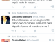 Piccolo campione della valanga di messaggi indirizzati via Twitter al nostro Boris Sollazzo